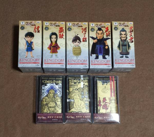 新品 キングダム ワールドコレクタブルフィギュア vol.1 全5種 ,ご覧