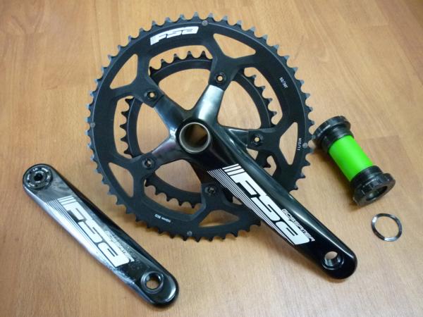 FSA GOSSAMER　52ｘ36T　165ｍｍ　シマノ11速対応　未走行品