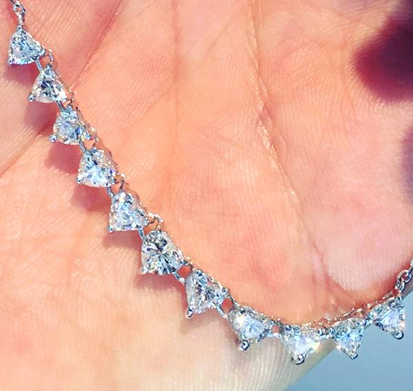 《HEART DIAMOND》ダイヤ ネックレス 2ct!!!《AWESOME》
