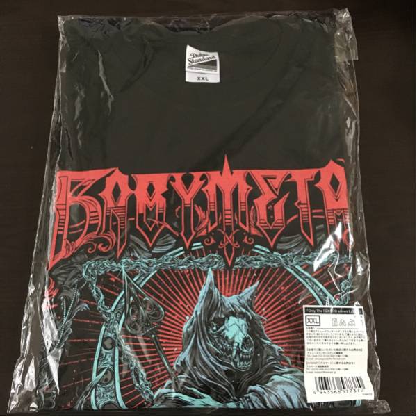 BABYMETAL Only The FOX GOD knows Ⅱ Tシャツ XXLサイズ