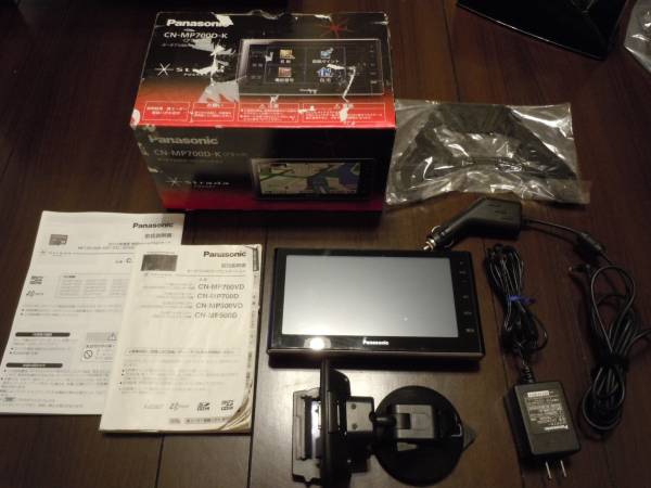 PanasonicポータブルSDナビ CN-MP700VD-K 7インチ ワンセグ ナビ