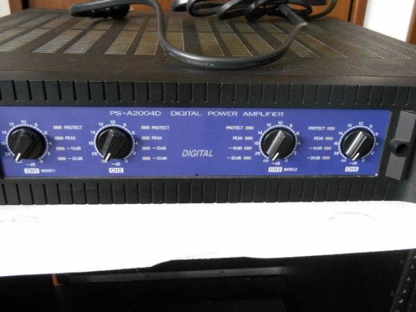 パワーアンプ PS-A2004D JVC(Victor) デジタルパワーアンプ ファンレス