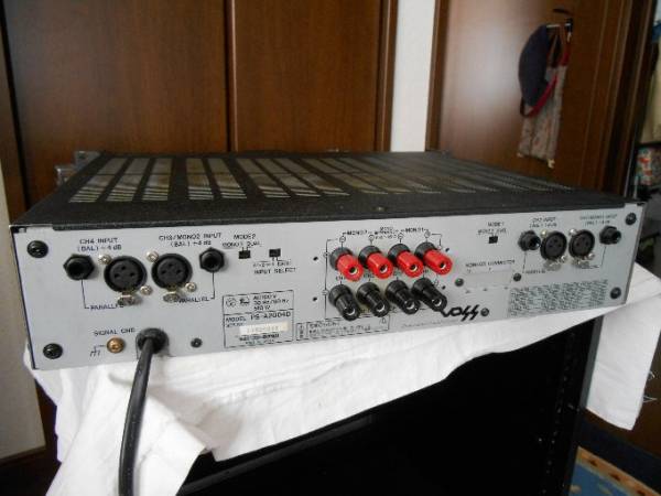 パワーアンプ PS-A2004D JVC(Victor) デジタルパワーアンプ ファンレス