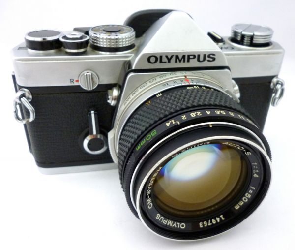 OLYMPUS OM-1 OM-SYSTEM G.ZUIKO AUTO-S 1:1.4 f=50mm 1ITM-150M Olympus