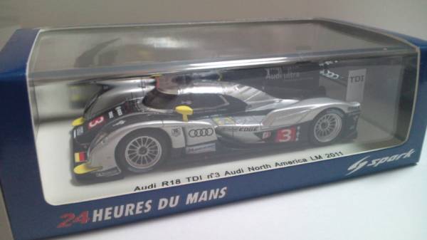 SPARK 1/43 2011ル・マン24h アウディR18 TDI #3