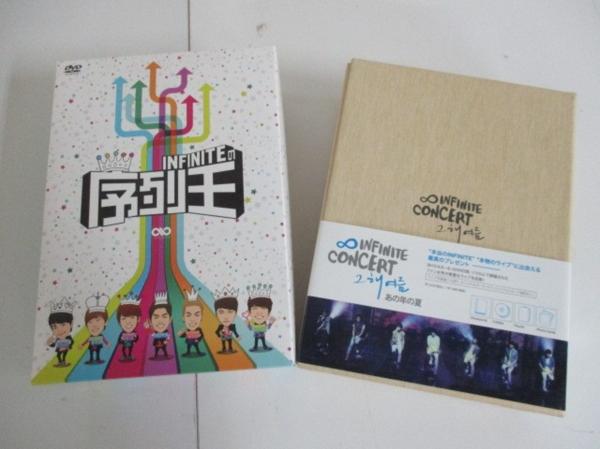 2012 INFINITE あの年の夏　初回限定生産版 韓流 infinite DVD 2012 INFINITE CONCERT あの年の夏等 2点セッ