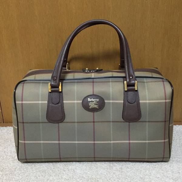 ボストンバッグ チェック柄 バーバリー Burberrys BURBERRY ノバ