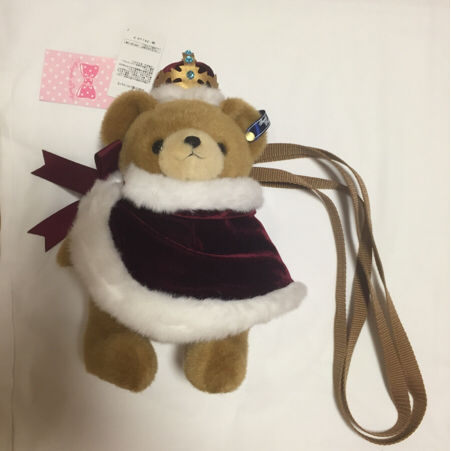 Angelic Pretty clown bear ぬいぐるみ ポーチ British bear