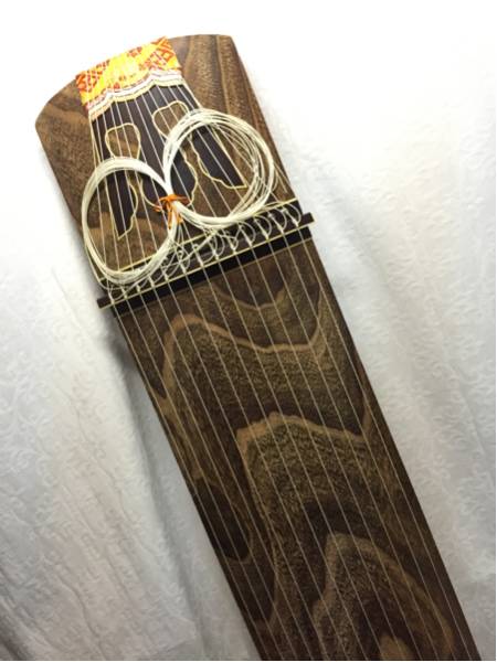 送込み 中古お琴13弦 送料無料 和楽器 お琴 13弦 欠けなし 185×26cm