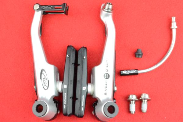 Avid Ti チタン　Vブレーキ前後セット （当時物Avid 上位モデル） 新品☆Avid Single Digit SL☆シングルディジットSL☆チタン153g(V