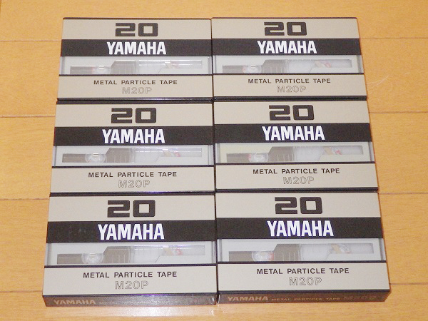 ★未使用新品 YAMAHA メタルパーティクルテープ M20P 6本セット