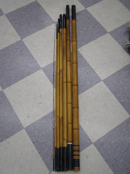 【竹竿】7本継ぎ アユ竿 7.5メートル