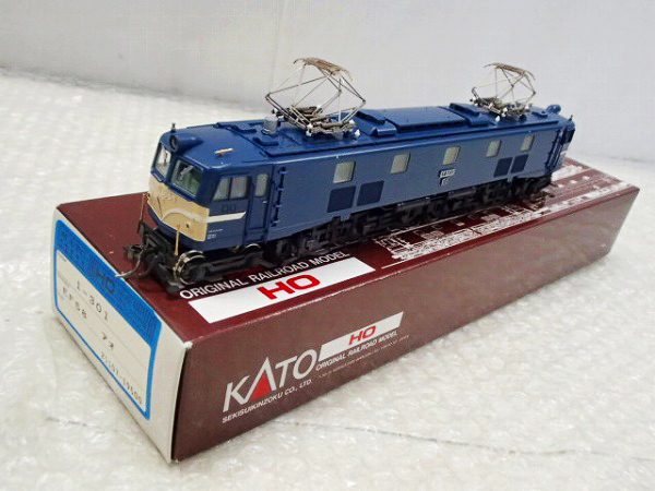 KATO HOゲージ[1-301]EF58 大窓 青 / 電気機関車 [梱0.1]