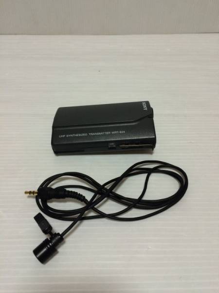即決 SONY ソニー ワイヤレスピンマイク WRT-824 動作保証