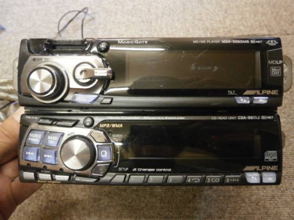 ☆ALPINE CDA-9811J MDA-5060MS☆ Alpine CDA-9811 CD⁄MP3⁄WMA 【公式