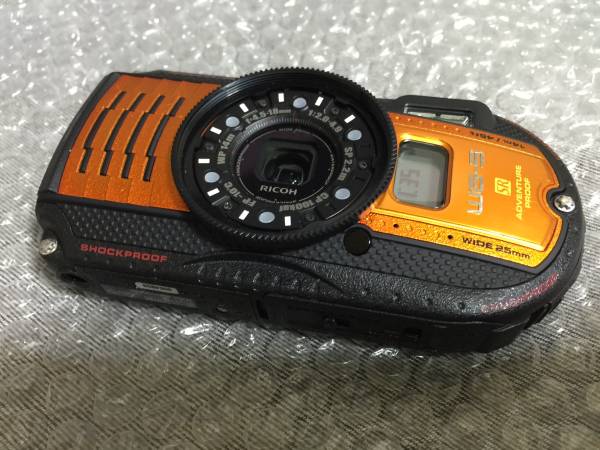 RICOH リコー WG-5 GPS オレンジ 防水 耐衝撃