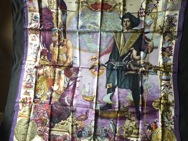 HERMES【未使用極美品】 コロンブス★スカーフ★