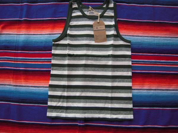 新品未使用 TENDERLOIN BORDER TANK サイズＭ GREEN