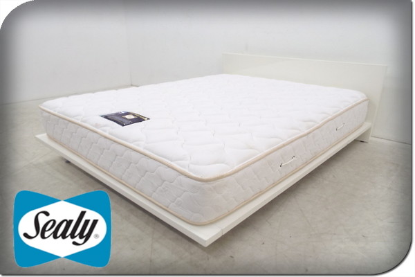 ■シーリー■Posturepedic■ワイドダブルベッド■35万■mbk1491e