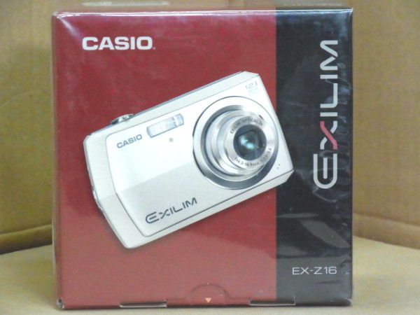 展示品処分 CASIO デジタルカメラ EXILIM EX-Z16 SR(シルバー) 展示大