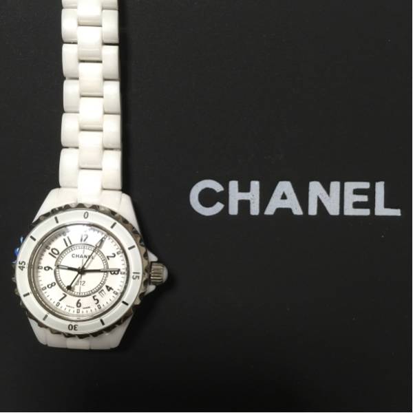 ☆新品☆シャネル☆CHANEL☆腕時計☆J12☆ホワイト☆ノベルティ