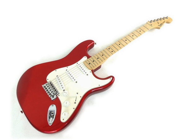 Fender MEXICO ストラト キャスター レッド 4弦 Y2008257 フェンダー