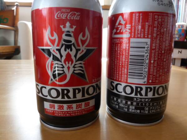 コカ・コーラ　スコーピオン　400ｍＬ　２本