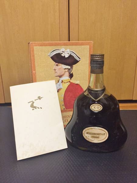 希少 ja's hennessy ヘネシー xo グリーンボトル ブランデー冊子 注目