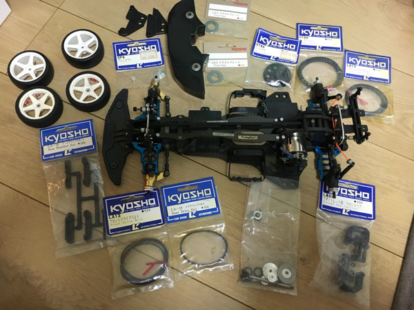 京商 TF2？ ツーリング 4WD アルミ ジャンク パーツ等
