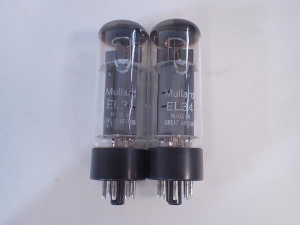 MULLARD 真空管 EL34 ペア ○ 469AF-8 Yahoo!オークション - 『ほぼ