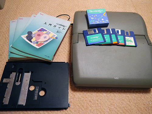NEC　文豪ミニ５SC