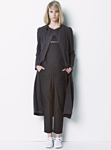 REGULATION ヨウジヤマモト 2014ss ノーカラーリネンコート 麻