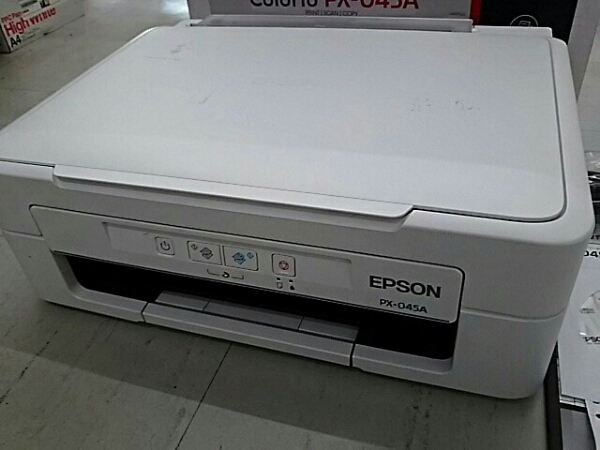 エプソンプリンター☆PX-045A☆新品インク4本付☆元箱付属品付