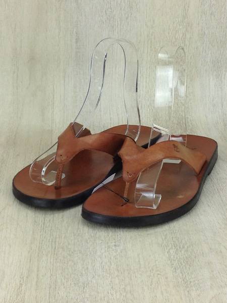 IL BISONTE◆サンダル/42/BRW/レザー