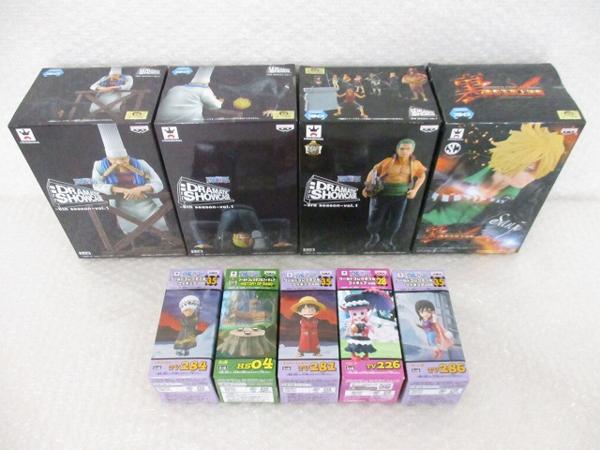 未開封ワールドコレクタブル等 ルフィ，ペローナ，たしぎ他[梱0.2]