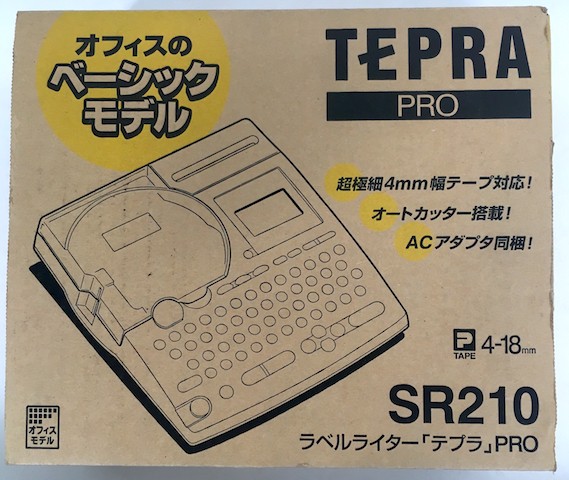 動作確認済み KING JIM TEPRA SR210 キングジム テプラ PRO 美品