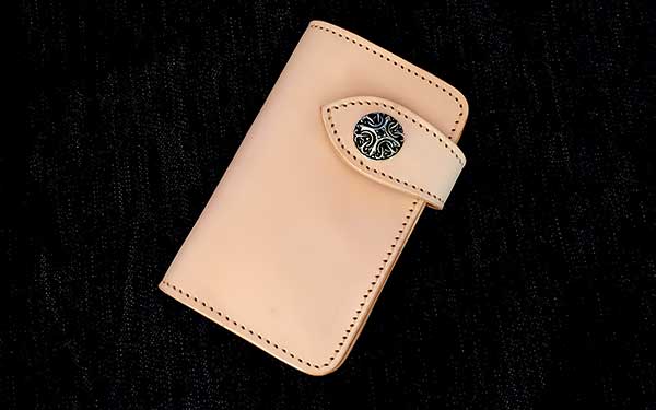 ★ドロップハンドルカスタム　ハーフウォレット ナチュラル