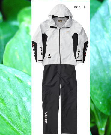 56％OFF・送0円 ★ サンライン・レインスーツ SCW-6118 ★白・3L