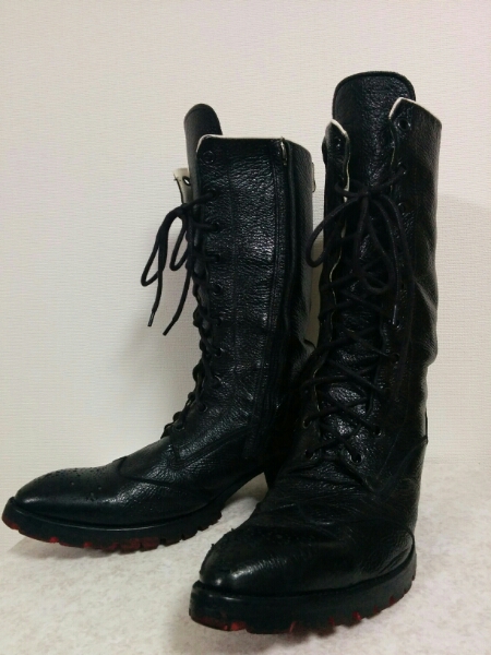 HIROMU TAKAHARA ブーツ hisashi着 Roen HIROMU TAKAHARA ROEN Skull