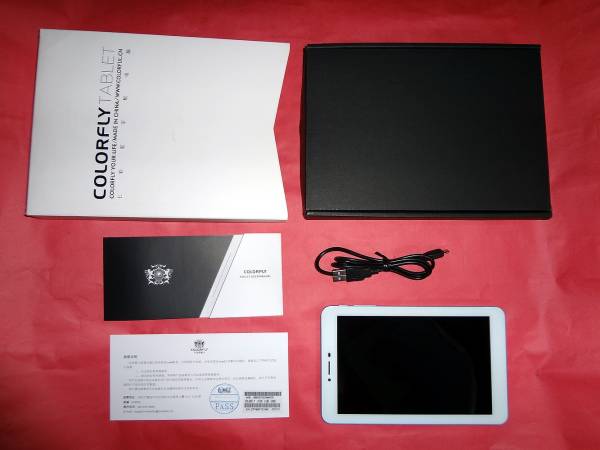 7インチタブレット COLORFLY G708 GPS BT Octa-Core