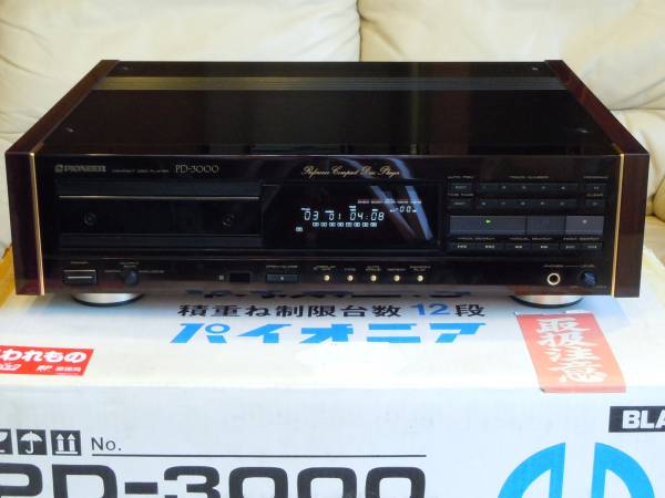 ◆美品◆Pioneer パイオニア PD-3000 【ベルト交換済・リモ付】