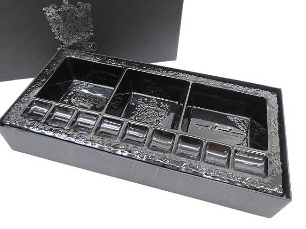 未使用品 トライゴッド TRYGOD アクセサリートレー 小物入れ 黒