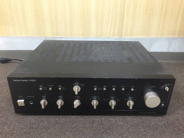 ハーマン　プリメインアンプ　PM655　180W　現状にて