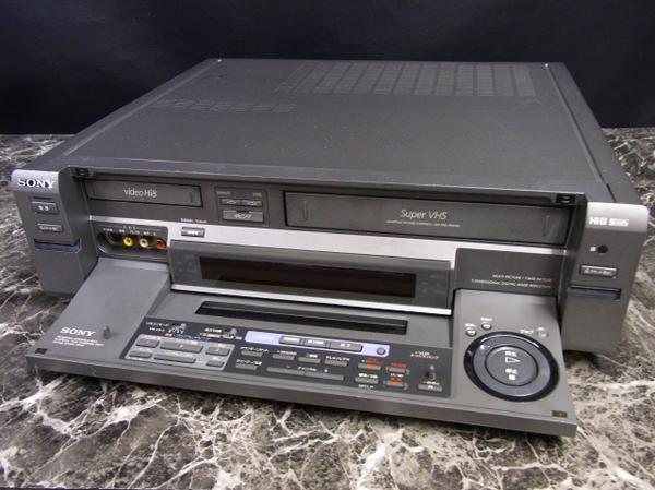◇SONY ソニー video Hi8/VHSビデオデッキ WV-BW1 NTSC 【公式通販】