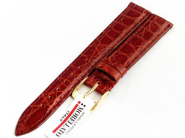 モレラート★クロコダイル★AMADEUS旧モデル★茶16mmA★OUTLET