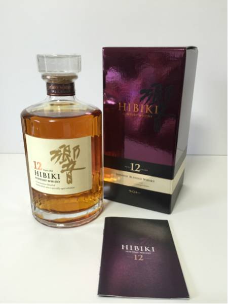 終売 サントリー ウイスキー 響 12年 700ml 箱、冊子付 未開栓 【公式