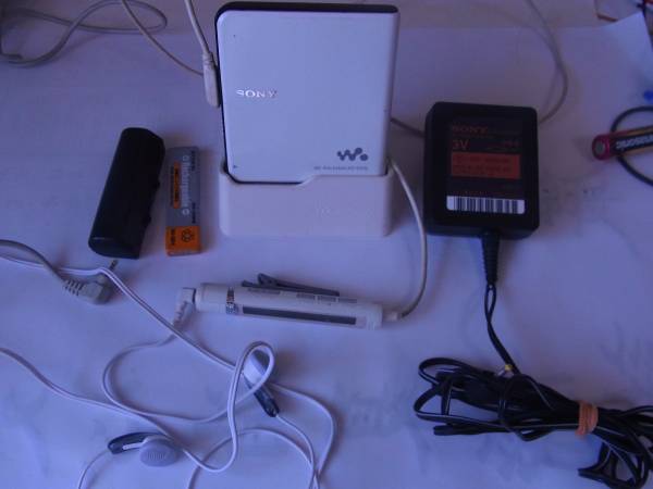 SONY　MDプレーヤー　MZ-E630　　MDLP　再生