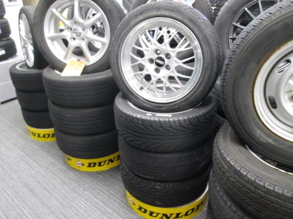 【BBS】スバル♪鍛造16X6.5J+55☆205/50R16☆4本[中古1603]千曲
