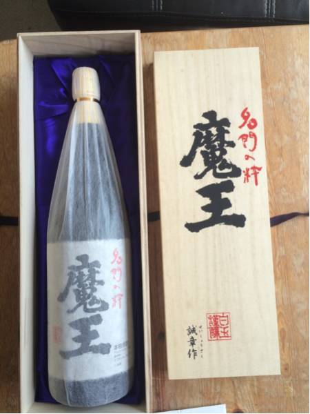 魔王 芋焼酎 白玉醸造 木箱付き 1.8L 1800ml 名門の粋 白玉醸造