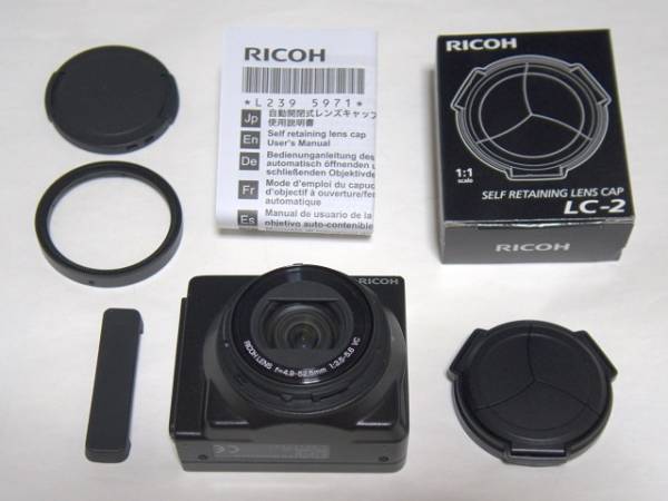 新品同様 リコー GXR用 P10 ユニット LC-2 総ショット数12回